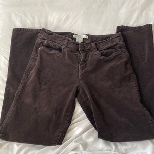 🤎 brown courdaroy pants